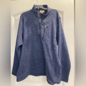 - Woolrich Anglers 1/4 zip fleece/sweater midnight blue. Size XXL. Big and…